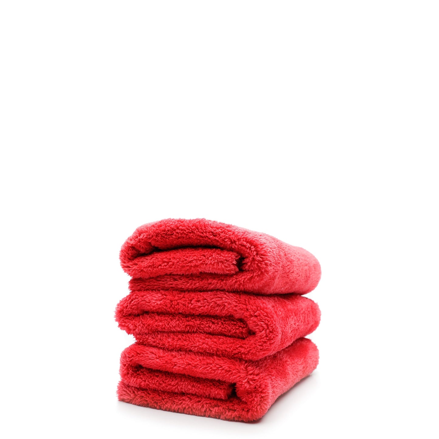 Double Plush Edgeless Microfiber Towel (Red)